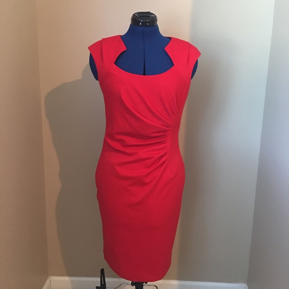 Calvin Klein Red Bodycon Dress